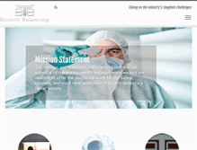 Tablet Screenshot of biotechbalancing.com